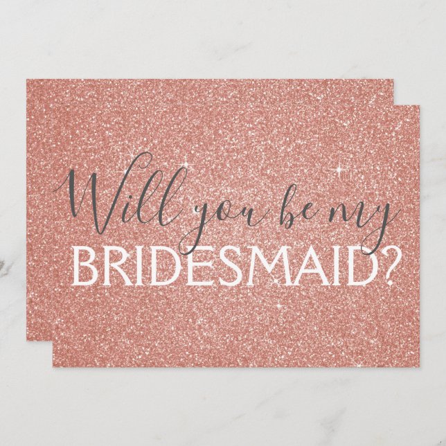 Convite Rosa Gold Foil 21 aniversário de 21 anos (Frente/Verso)