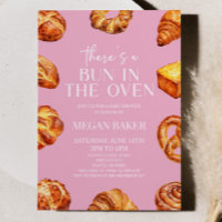 Rosa, há um fio no Chá de fraldas de pão de forno