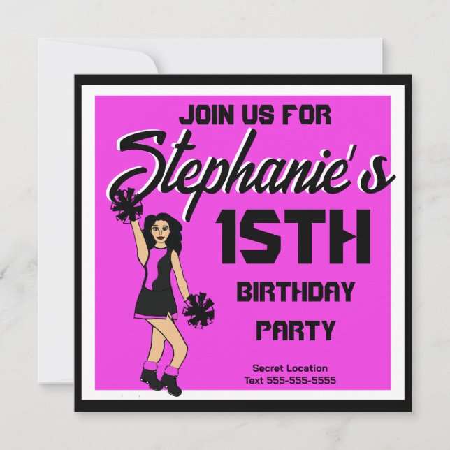 Convite Rosa Nº 2 (Frente)