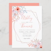 Rosa ouro armado coral floral casado