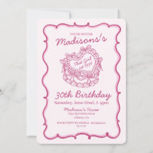 Rosa Que Garota Retrora Bolo Coqueteiro Noite