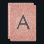Convite Rosa - Rosa Dourado Brilhante Doce Dezesseis Anive<br><div class="desc">Cor-de-rosa-azul - Rosa Dourada e Cinzas de carvão (Cinza) brilho brilhante Doce Dezesseis Monogramas e Convite de aniversário inicial. Este convite é perfeito para a Festa de aniversário Rosa Dourada Sparkle Glitter Sweet 16 que está a tentar comemorar em Rosa Rosa Rosa Rosa Rosa Dourada.</div>