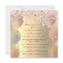 Rosa Rosa Rosa Ballon Sweet 16º Chá de panela