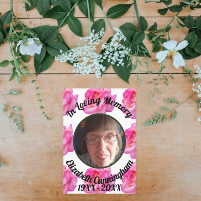 Convite Rosa Rosa Rosa Rosa Rosa Amando Memória Foto com P (Criador carregado)