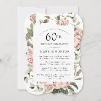 Rosa Rosa Rosa Rosa Rosa Rosa Floral 60ª Festa de 