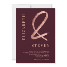 Rosa vermelha dourado nomes de ampersas foto casam