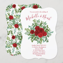 Rosa vermelha Wedding