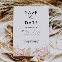 Rosa Wedding Save the Date