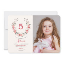 Rosa Wreath Quinta Aniversário