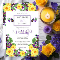Rosas Amarelas |Violets Boho Floral Wedding