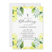 Rosas Amarelos Garland Summer Christening