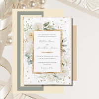 Rosas de Hydrangea Floral Branca Casamento Elegant