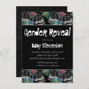 Convite Rosas de madeira do crânio   Revenda de Gênero Pas