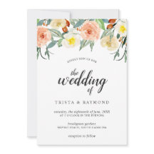 Rosas de Pessegueiro de Aquarela Botânica Casament