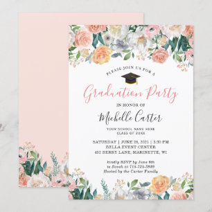 Convite Rosas de Sangue do Jardim Elegante Festas de forma