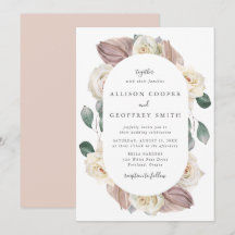 Rosas em Aquarela e Orquídeas em Moldura Oval de C