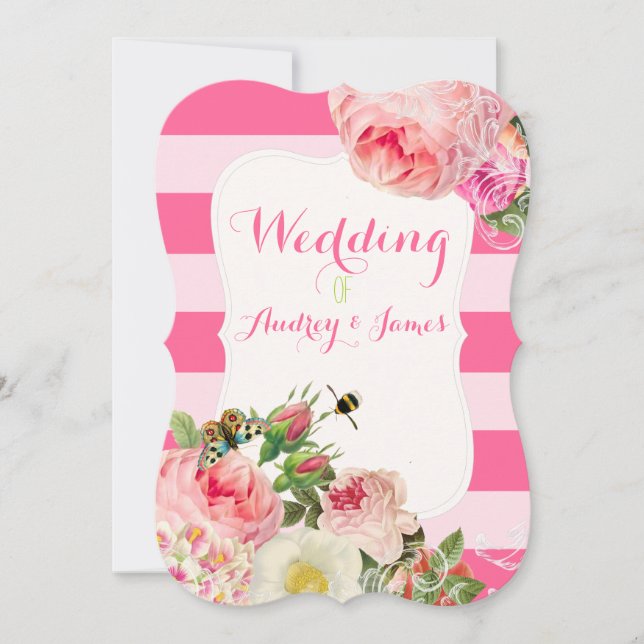 Convite rosas/peônias/primogênita da PixDezines (Frente)