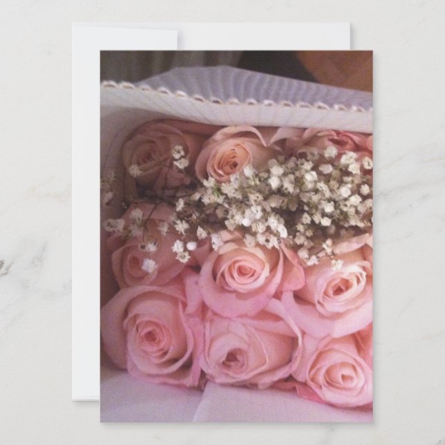 Convite Rosas Rosa Convidam (Frente)