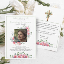 Rosas Rosa Elegantes Eucalipto Verde Foto Funeral