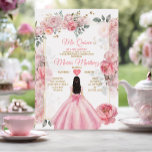 Convite Rosas Rosa Elegantes Princesa Floral Quiñceanera<br><div class="desc">Rosas Rosa Elegantes Princesa Floral Quiñceanera Convite Mis Quince 15 Anos,  16ª Borboleta de Aniversário.</div>
