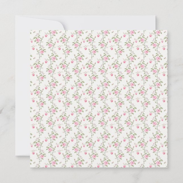 Convite Rosas Rosas (Frente)