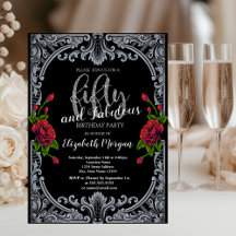 Rosas vermelhas,Stripes Gótico 50º Aniversário