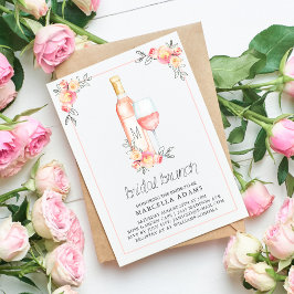 Convite Rosé Bridal Brunch