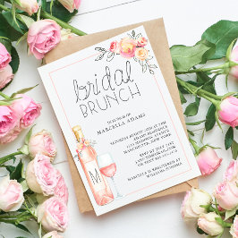 Convite Rosé Bridal Brunch