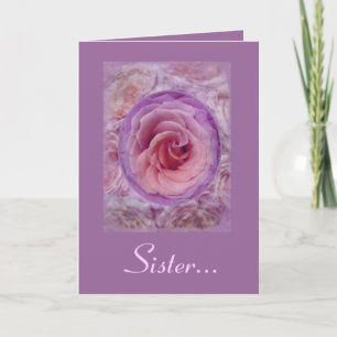 Convite Rose Dreams - SISTER Will You Be My Maid of Honor?