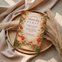 Rose Garden Valentine Party