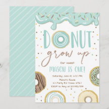 Rosquinha Cresce Festa de aniversário Blue Boy