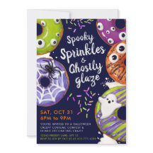 Rosquinha Decorando Festa de Halloween