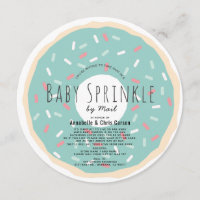 Rosquinha Verde Chá de aspersão de bebês por círcu