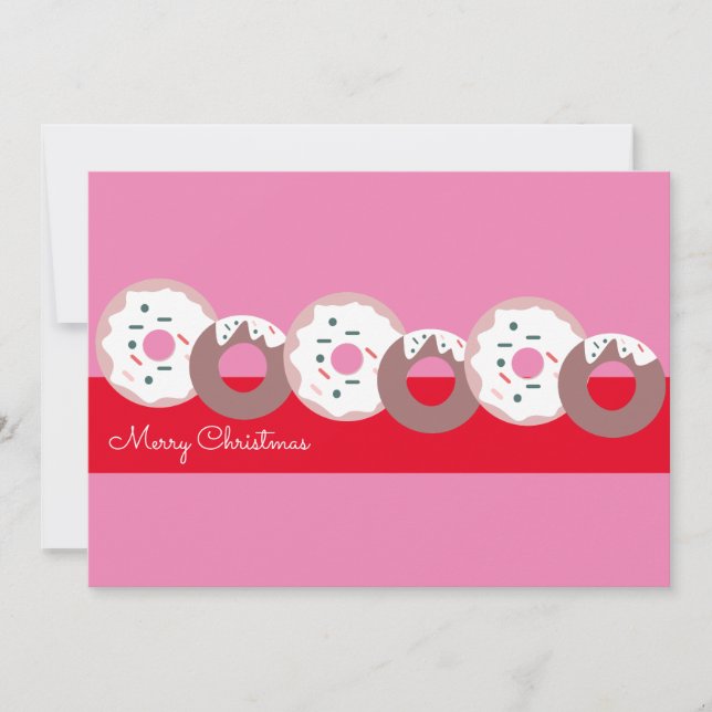 Convite Rosquinhas de Natal Confeitos Padaria Feliz Natal (Frente)