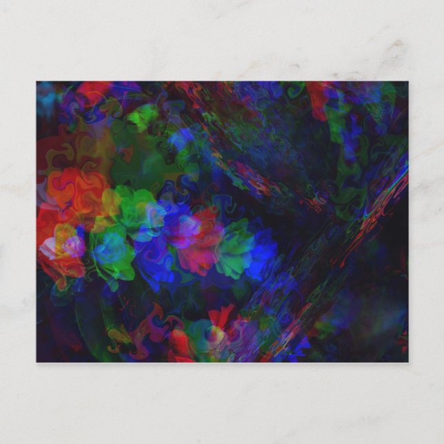 Convite Rosy Rainbow Abyss (Frente)