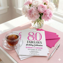 Roteiro Rosa Preto 80 e Fabuloso Aniversário de 80