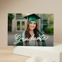 Roteiro simples de formatura duas fotos de graduaç