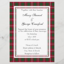 Rótulo de Vinho de Casamento escocês de Crawford