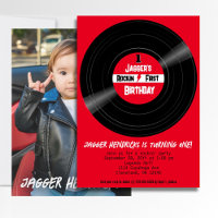 Rótulo Vermelho do Registro Fotográfico Vinil do R