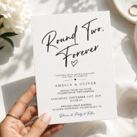 Round Two Forever Casamento Moderno Remarriage