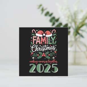 Convite Roupa de Natal combinando para a Família de Natal