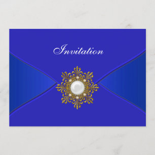 Convite Royal Blue All Occastion Party