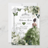 Royal Castle Princess Silver Sage Green 15 Años