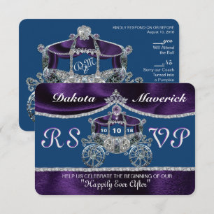 Convite Royal Fairytale RSVP