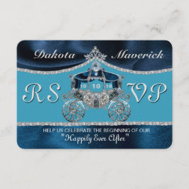 Convite Royal Fairytale RSVP