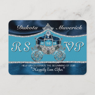 Convite Royal Fairytale RSVP