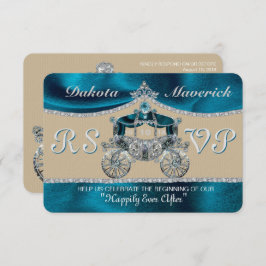 Convite Royal Fairytale RSVP