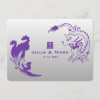 ©Royal Purple Dragon-Phoenix Casamento Chinês