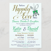 RSVP de Janto Personalizado do Ensaio de Casamento