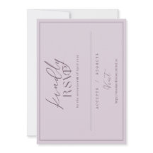 RSVP de Pedido Personalizado Imani e Dakota